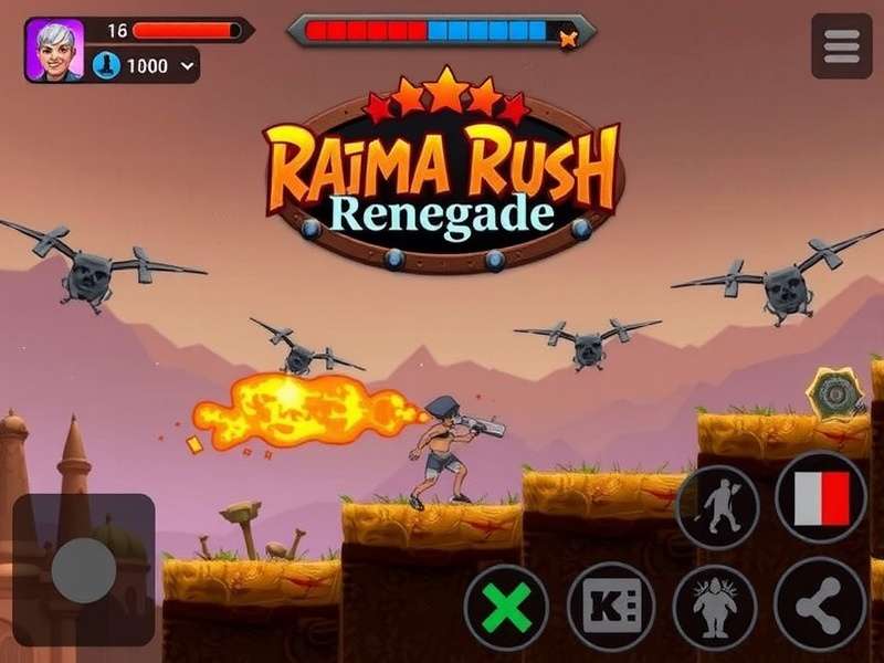 Rajma Rush Renegade Game Screenshot